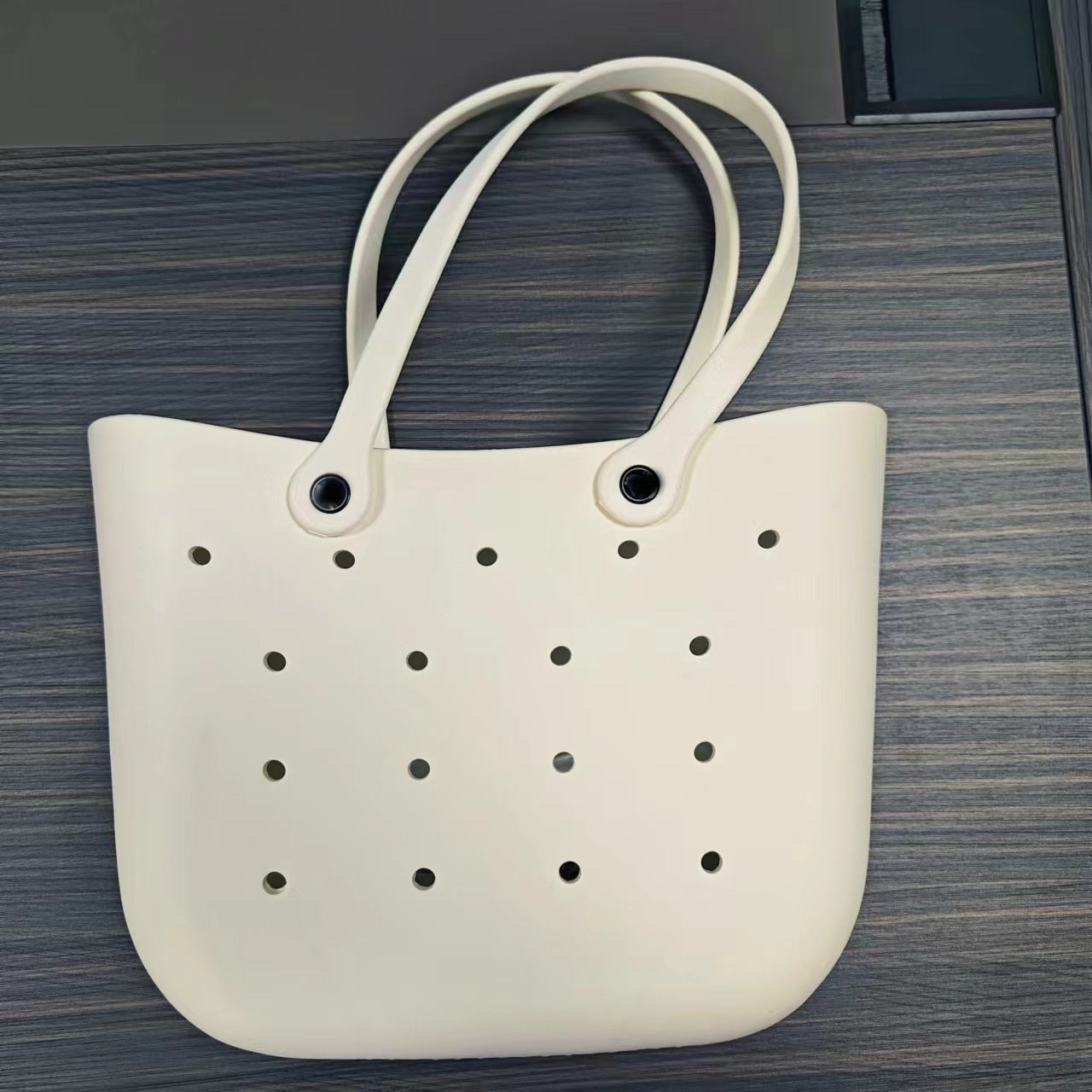 Hole Beach Storage Printing Basket Pet Handbags