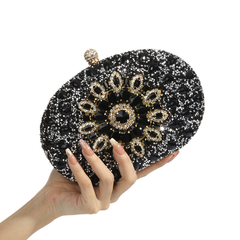 Sunflower Dress Cheongsam Banquet Refined Light Dinner Bag