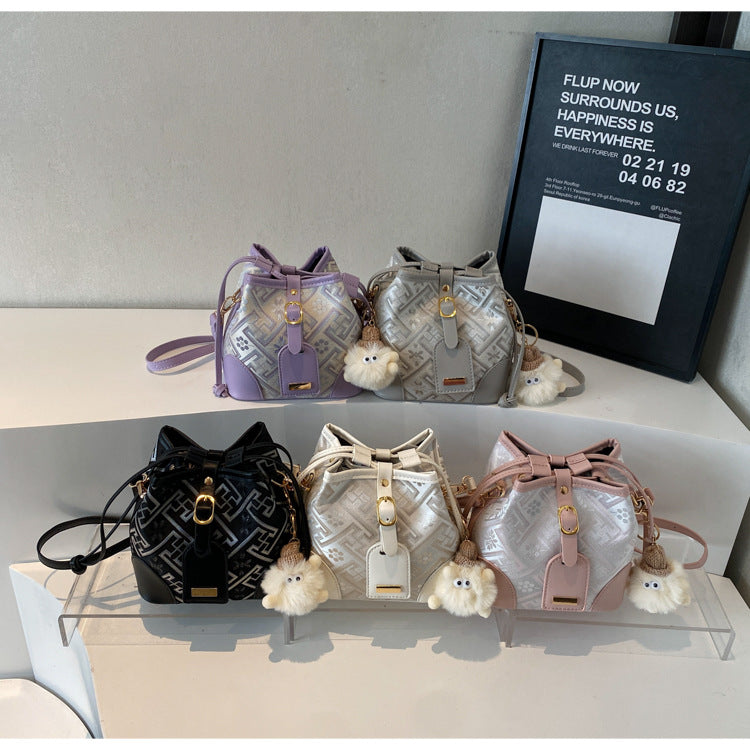 Women's Jin Pattern Ancient Style With National Women's Shoulder Bag
