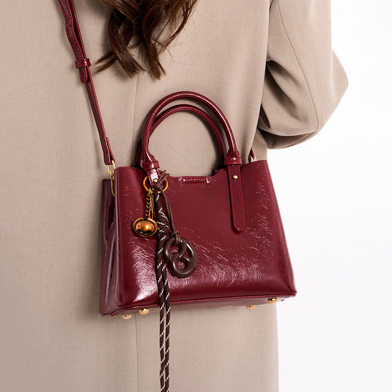 Capacity Female Underarm Senior Red Wedding Women's Shoulder Bag