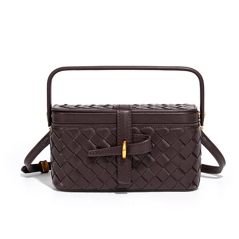 Portable Box Design Light Luxury Handmade Women's Clutch