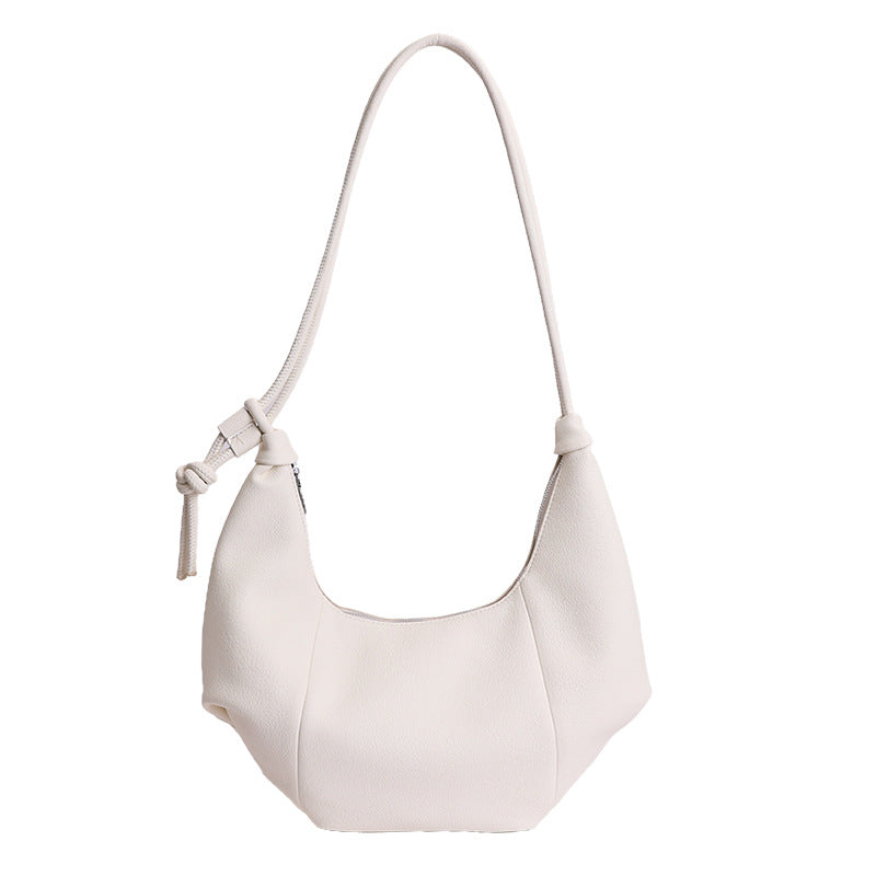 Women's Korean Style Underarm Commuter Soft Surface Bags