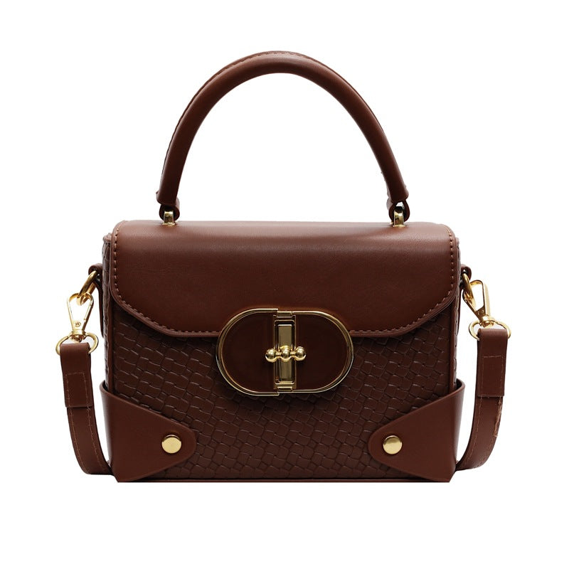 Women's Fashion Portable Leather Trendy Daily Niche Women's Messenger Bag