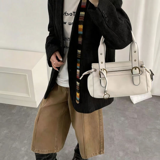 Fashion Locomotive Style Female Light Luxury Minority Senior Bags