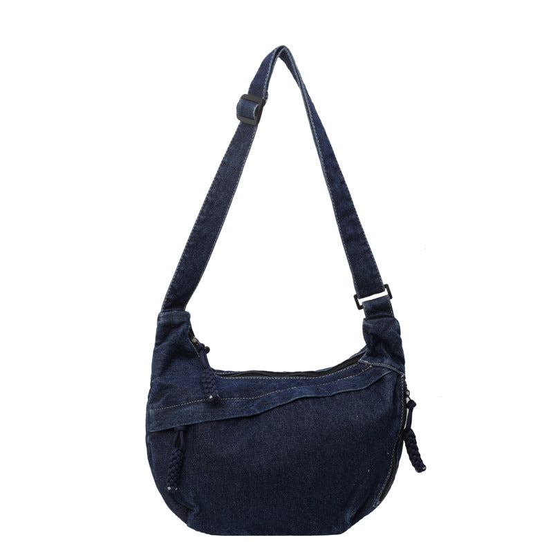 Women's Summer Large Capacity Dumpling Korean Camp Shoulder Bags