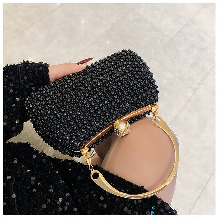 Pearl Hand Banquet Dress Temperament High Sense Dinner Bag