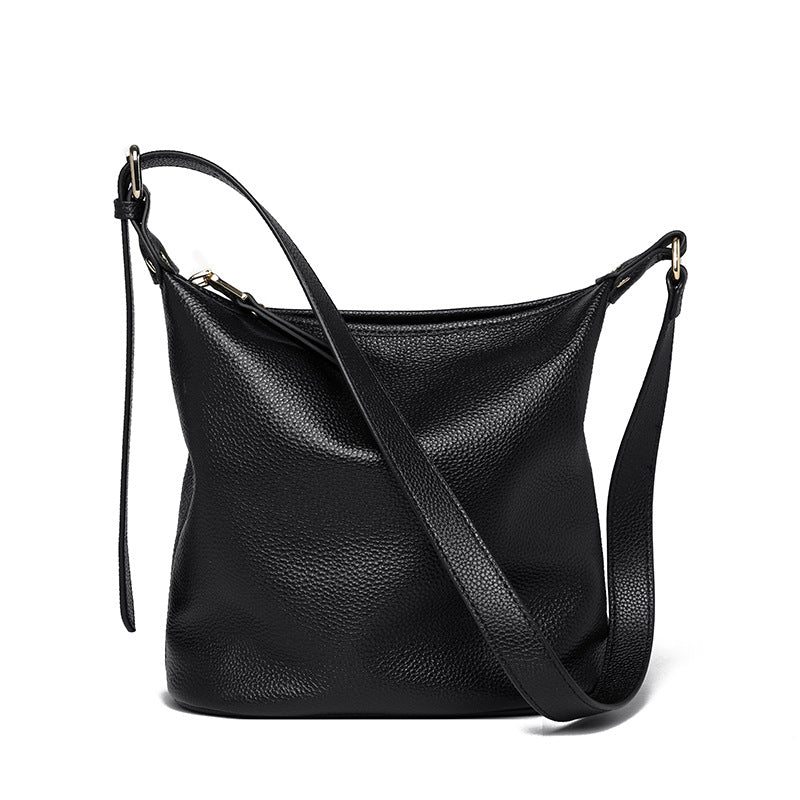 Women's Genuine Leather Large Capacity High-grade Fashion Simple Women's Shoulder Bag