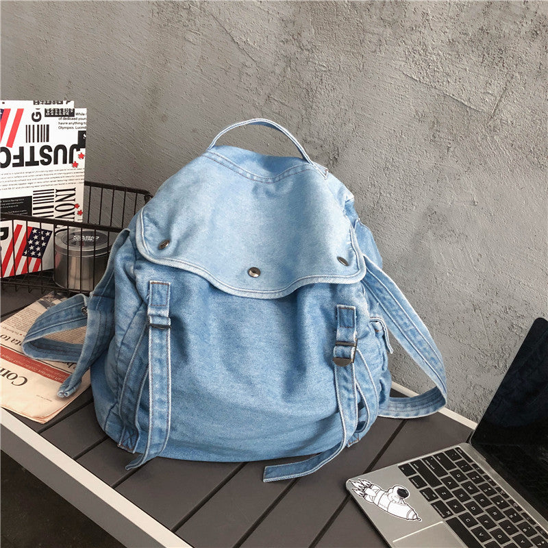Versatile Fashion Trendy Jeans Class Commute Women's Messenger Bag