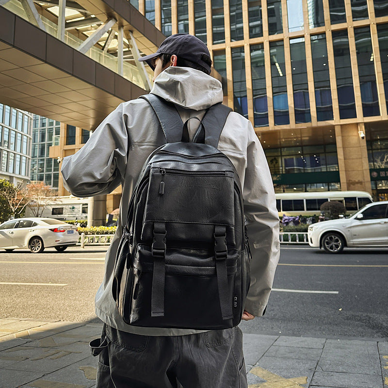 Men's Business Computer Fashion Large Capacity Leisure Backpack