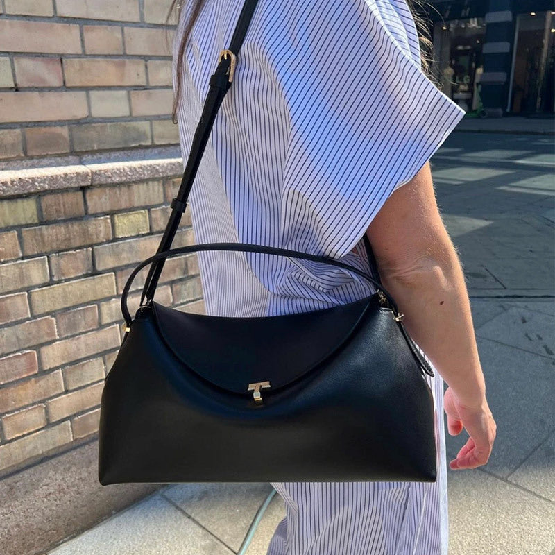 Women's Bark Brown Shape Texture Leather Clutch Women's Handbag