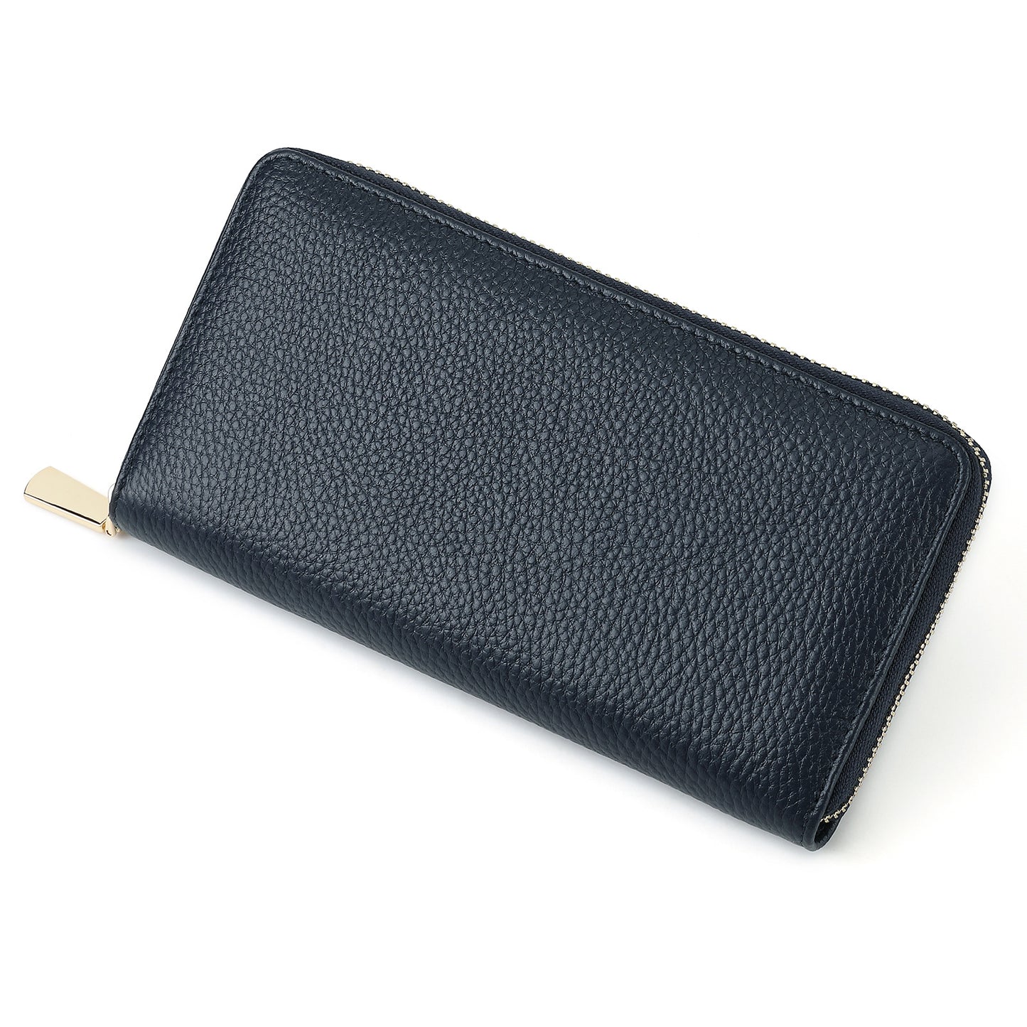 Women's Genuine Leather Lychee Pattern Large Capacity Change Coin Purses