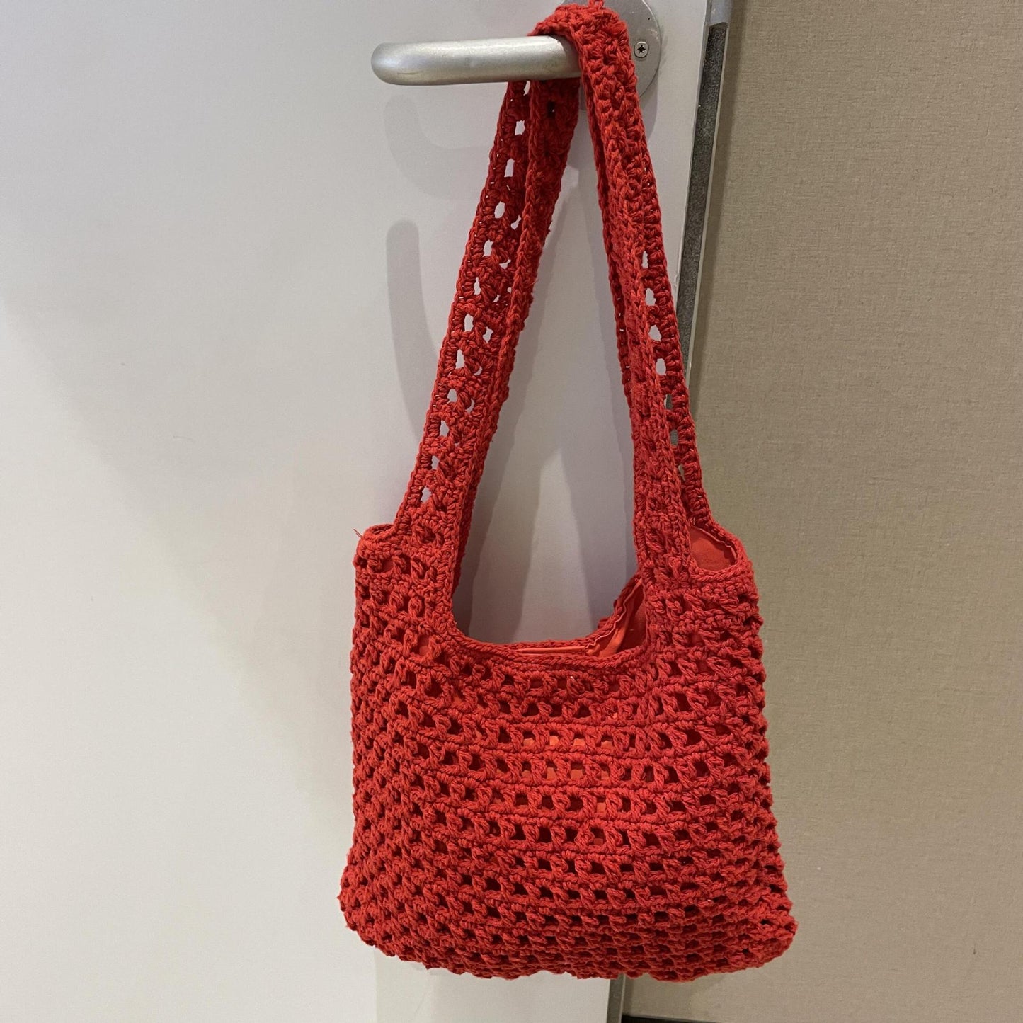 Artsy Simple Cotton Dopamine Net High-grade Bags