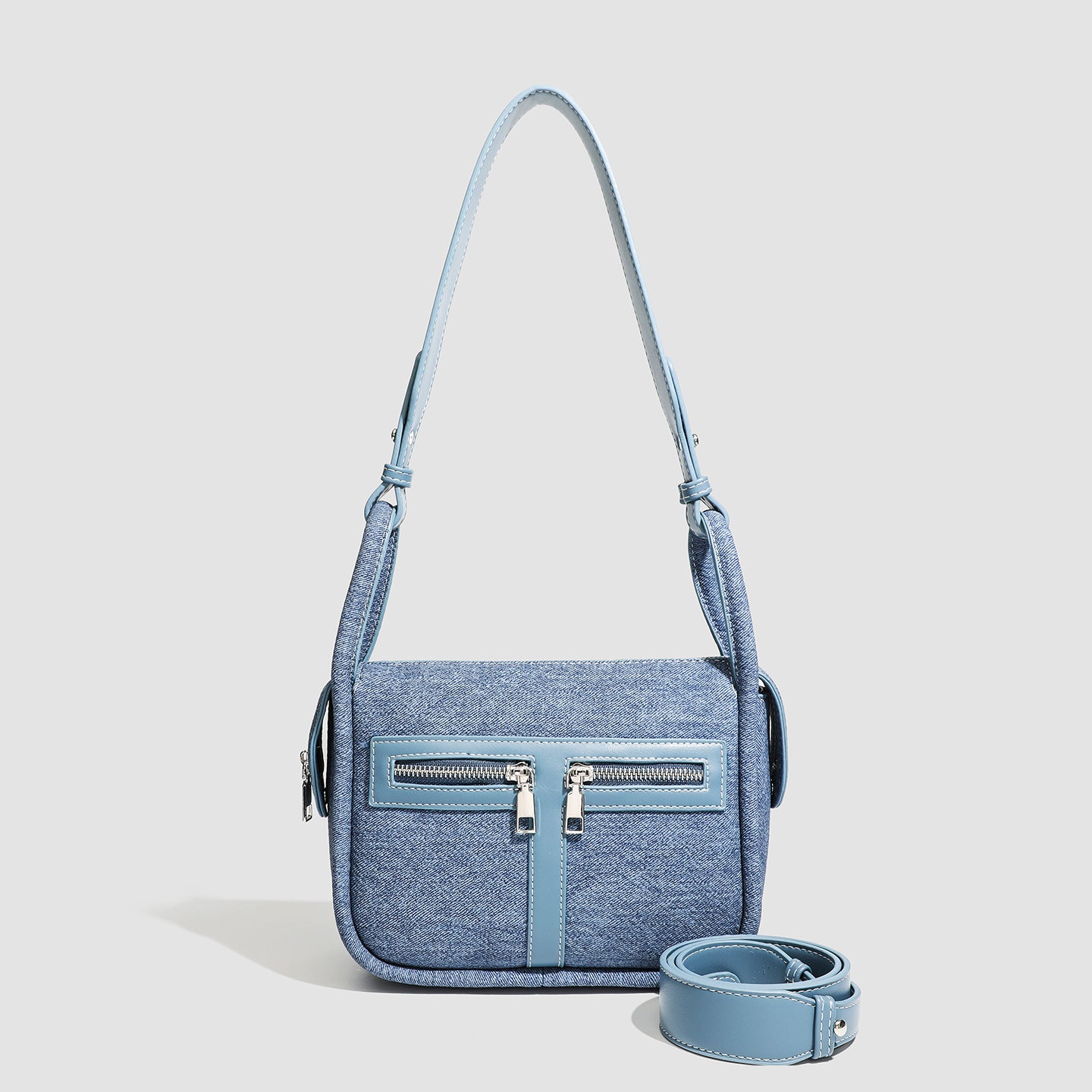 Women's Denim Design Retro High Sense Underarm Women's Shoulder Bag