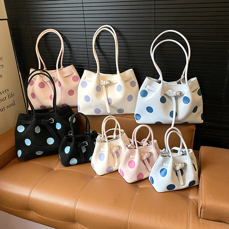 Sweet Polka Dot Female Fashion Commuter Women's Shoulder Bag