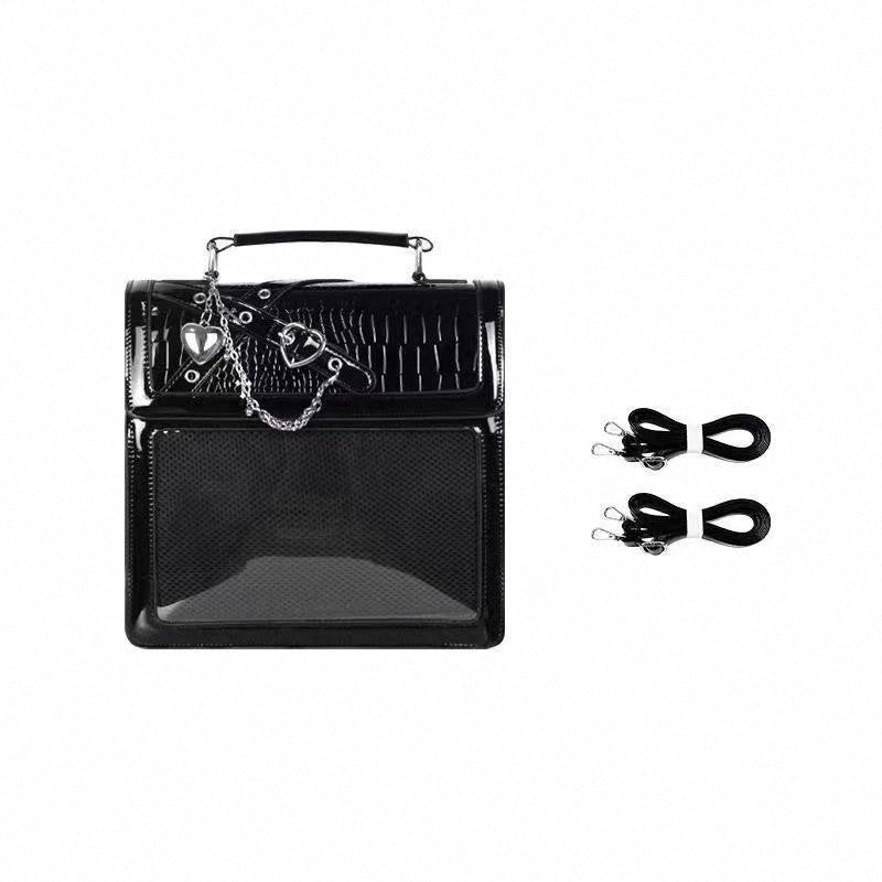 Culture Gothic Hot Transparent Two-dimensional Bar Pain Bags