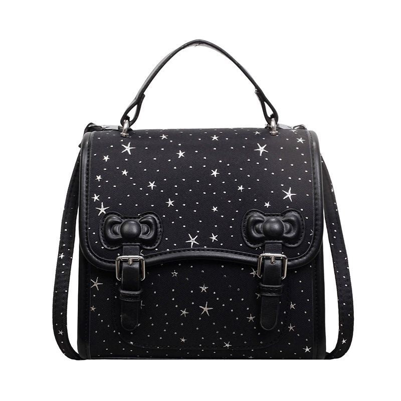 Women's Korean Style Solid Color Design Cute Fashion Leisure Backpack
