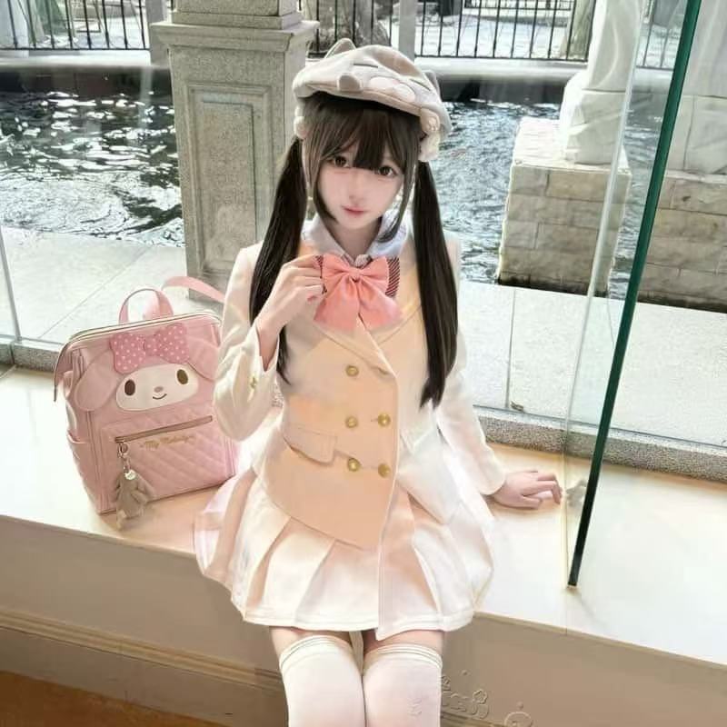 Bow Cartoon Large Capacity Cute Melody Backpacks