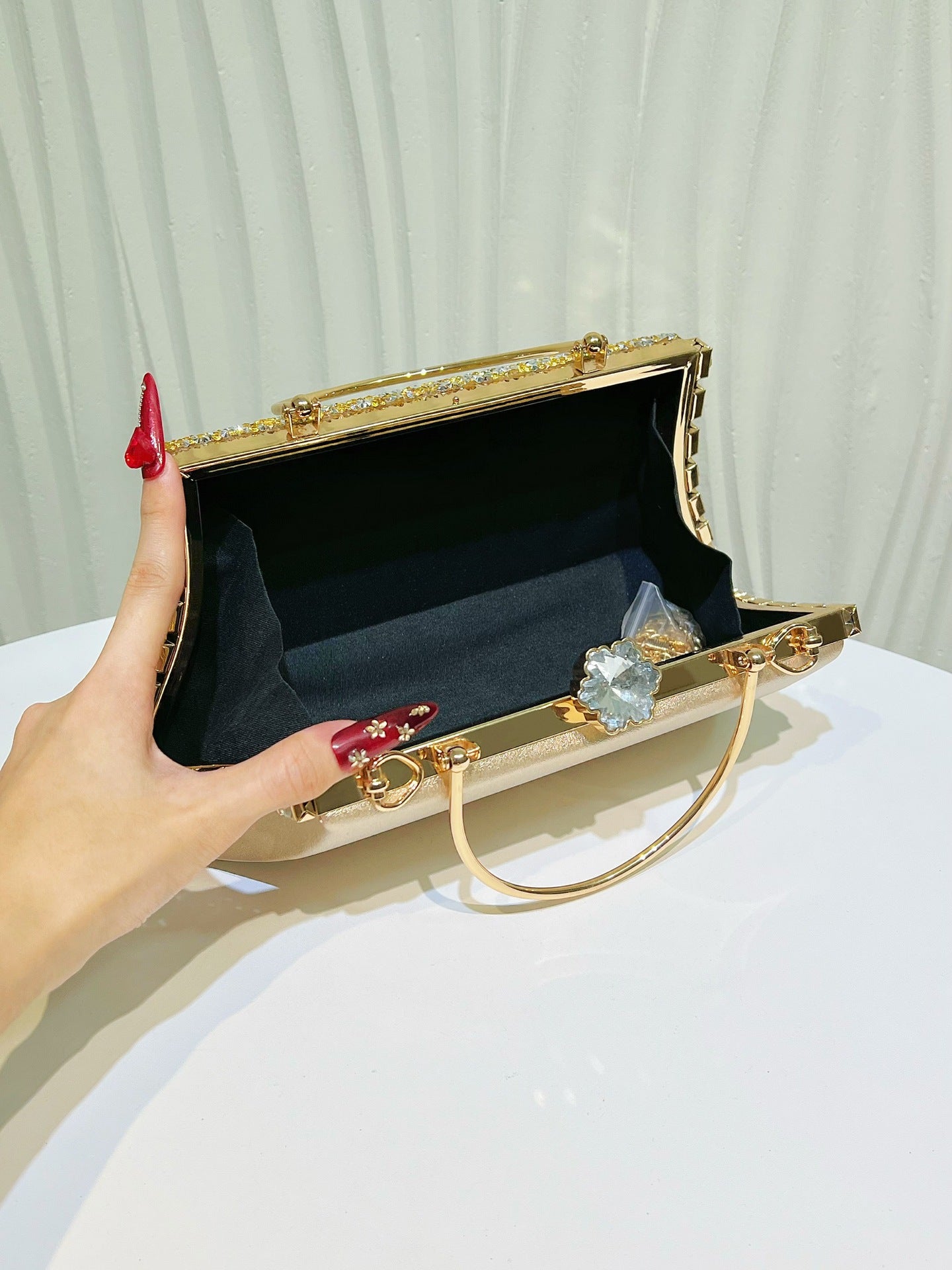 Unique Diamond Wedding Birthday Banquet Female Dinner Bag