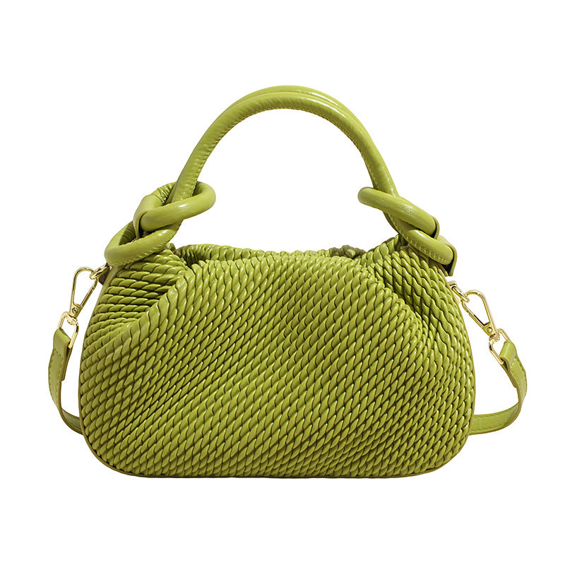 Women's Korean Style Niche Early Spring Simple Rhombus Small Square Bag