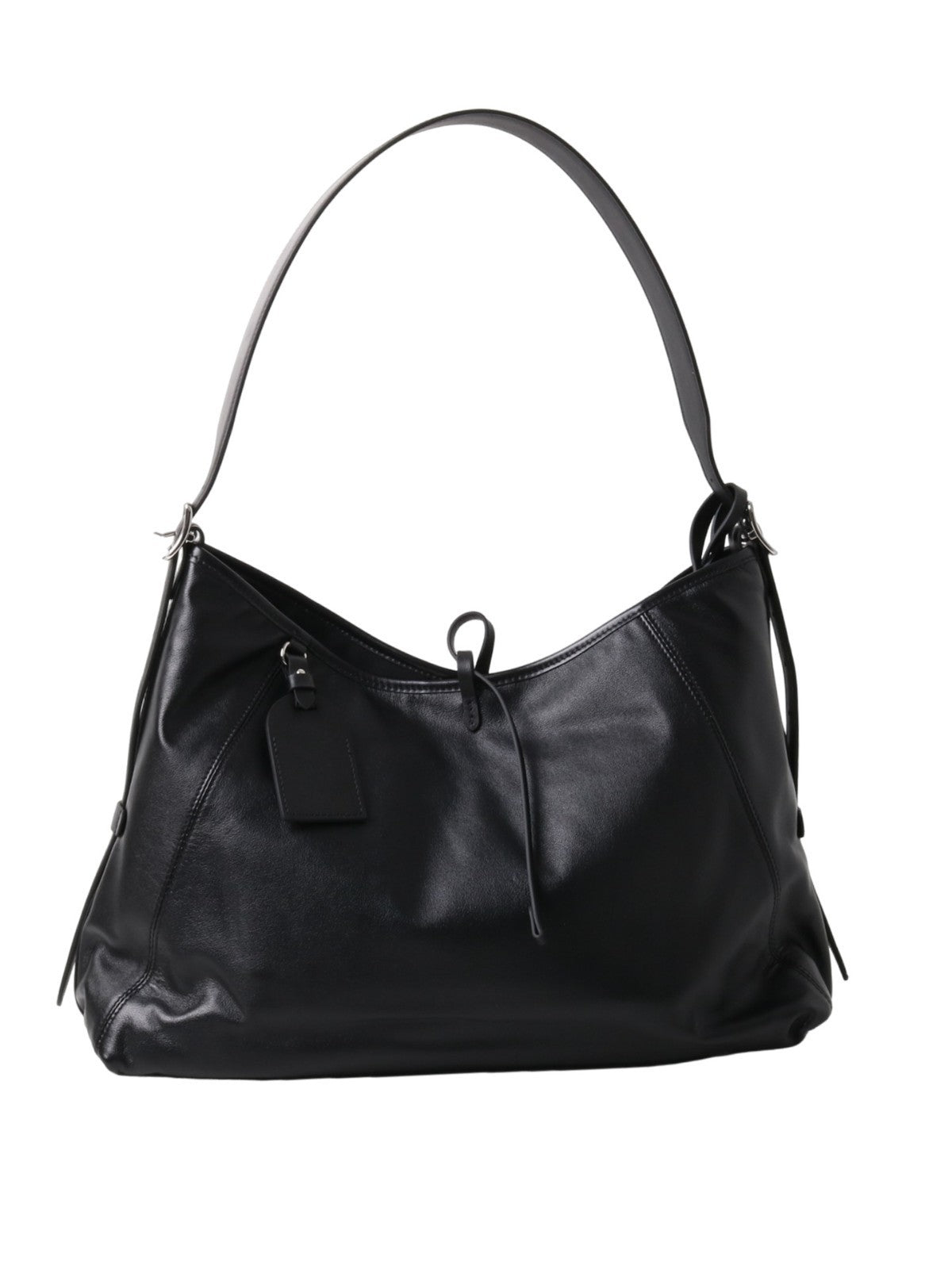 Women's Soft Motorcycle First Layer Cowhide Leather Women's Shoulder Bag