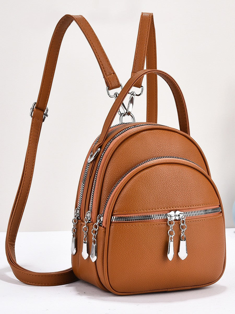 Women's Simple Elegant Korean Style Fashionable Personality Backpacks