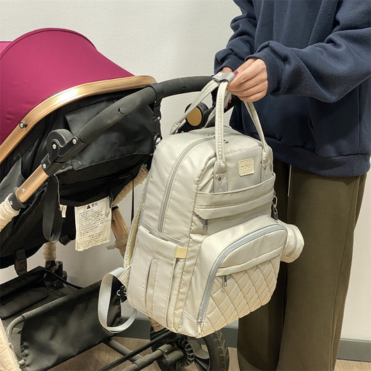 Lightweight With Urine Pad Waterproof Large Capacity Mom Mummy Bag