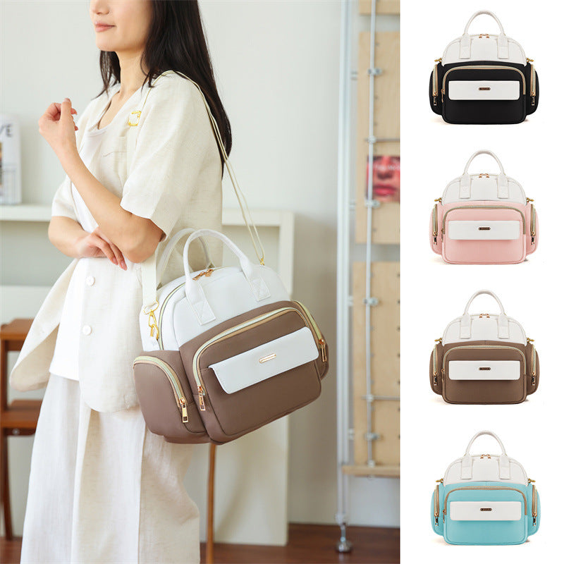 Women's Korean Large Capacity Portable Mother Diaper Mummy Bag