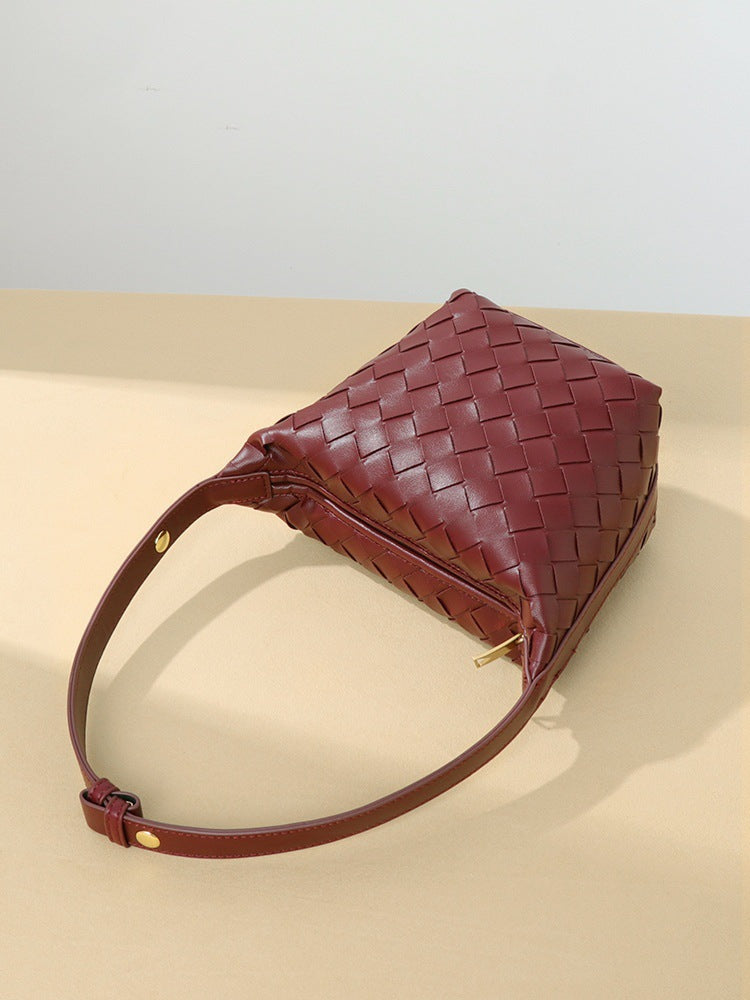 Women's Compiled Fashion Trendy Hand Carrying Lunch Women's Shoulder Bag
