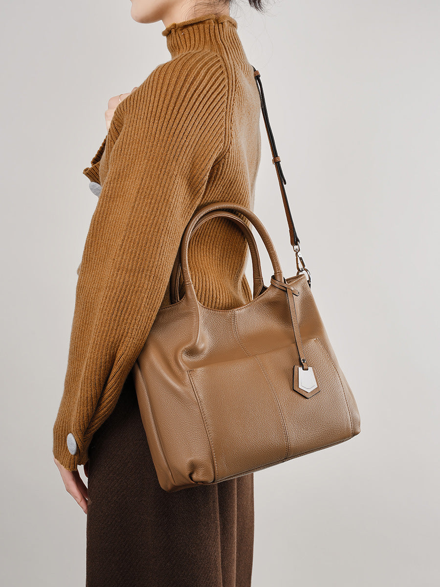 Women's Genuine Leather Large Capacity Totes Mother Shoulder Bags