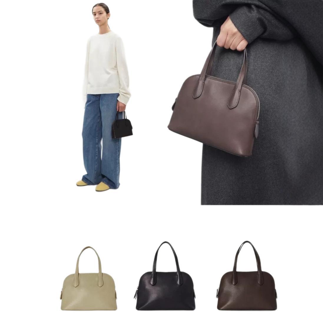 Female Niche Authentic Leather Sheepskin Shell Portable Commuter Bags