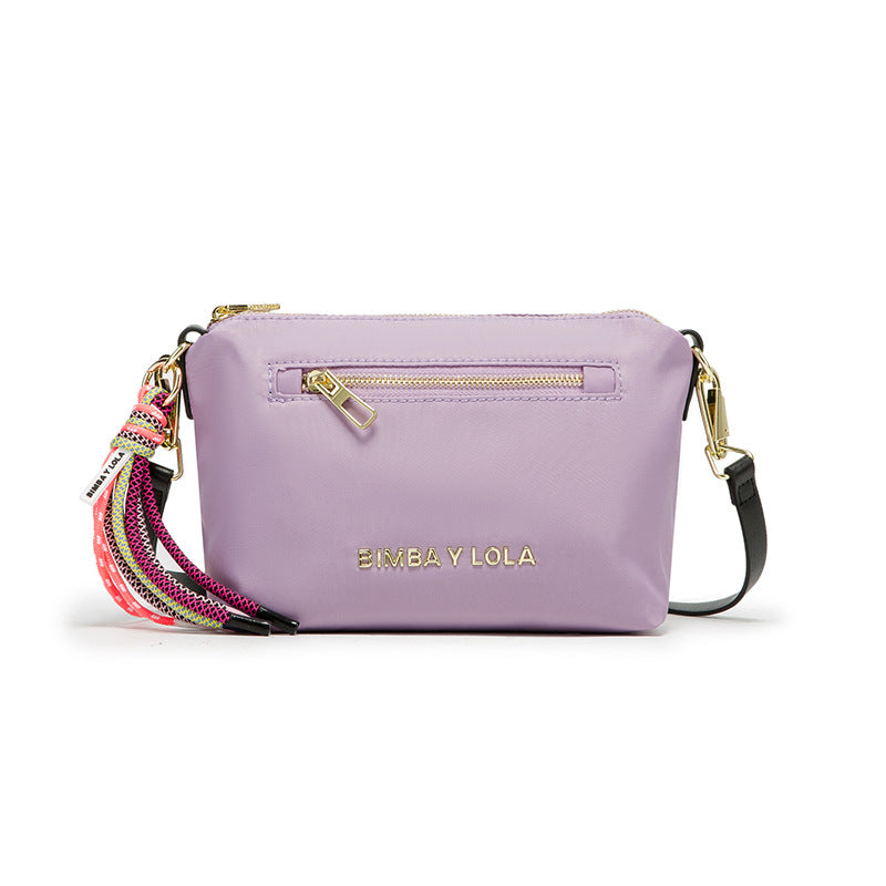 Women's Spanish Letter Simple Nylon Rolla Bags
