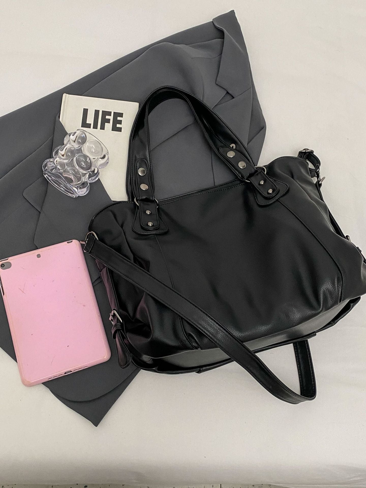 Women's Portable Korean Style Simple Western Bags