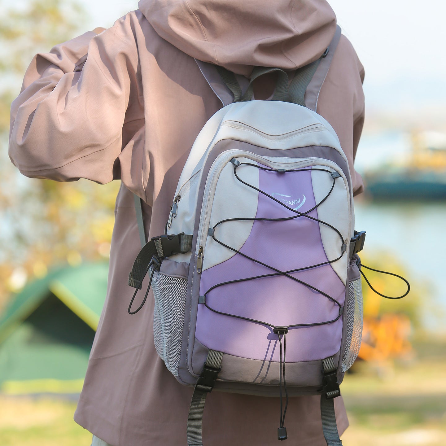 Cool Versatile Nylon Lightweight Multifunctional Leisure Backpacks