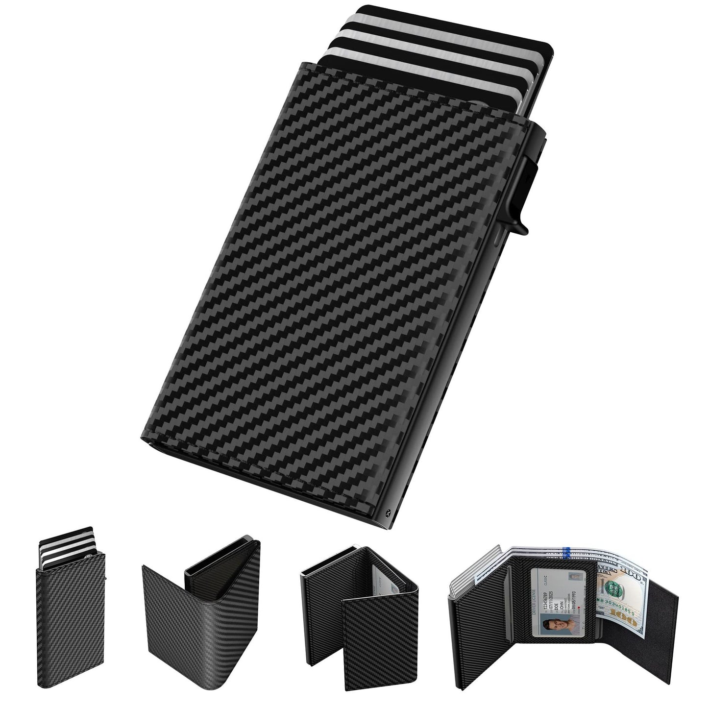 Men's High-grade Aluminum Alloy Smart Box Minimalist Men's Wallet