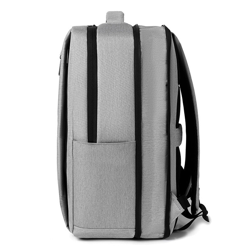 Casual Men's Large Capacity High-grade Scalable Business Backpack