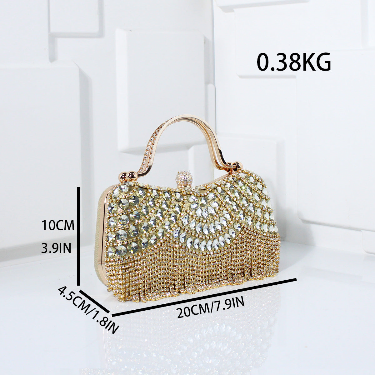 Fashion Diamond Tassel Chain High-grade Versatile Evening Bags