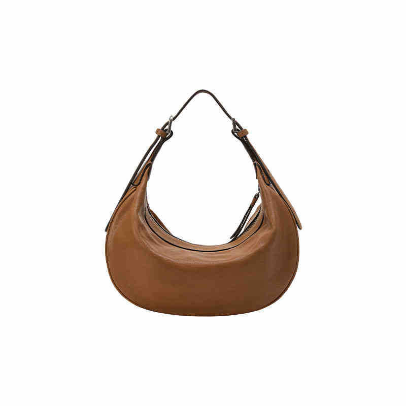 Women's Selenodont Retro Minority Genuine Leather Underarm Women's Messenger Bag