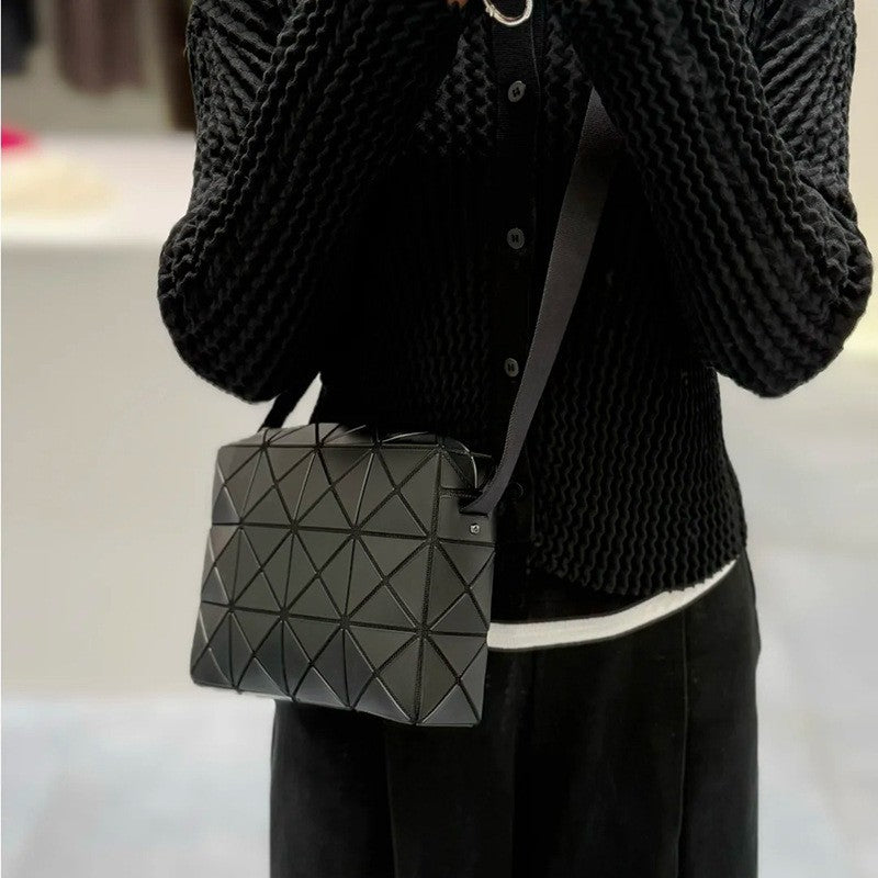 Women's Stay At Home Large Cupid Rhombic Geometric Small Square Bag