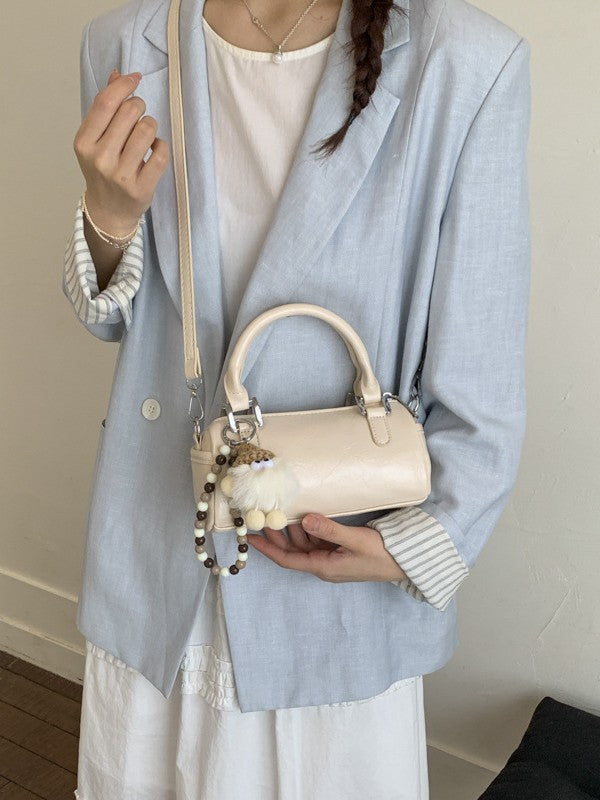 Fashion Popular Cylinder Boston Hand Holding Women's Shoulder Bag