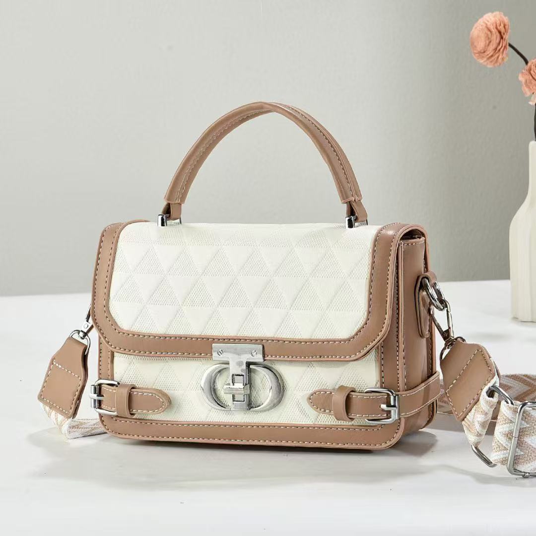 Stitching Popular Classic Style Fashion Good-looking Trendy Bags