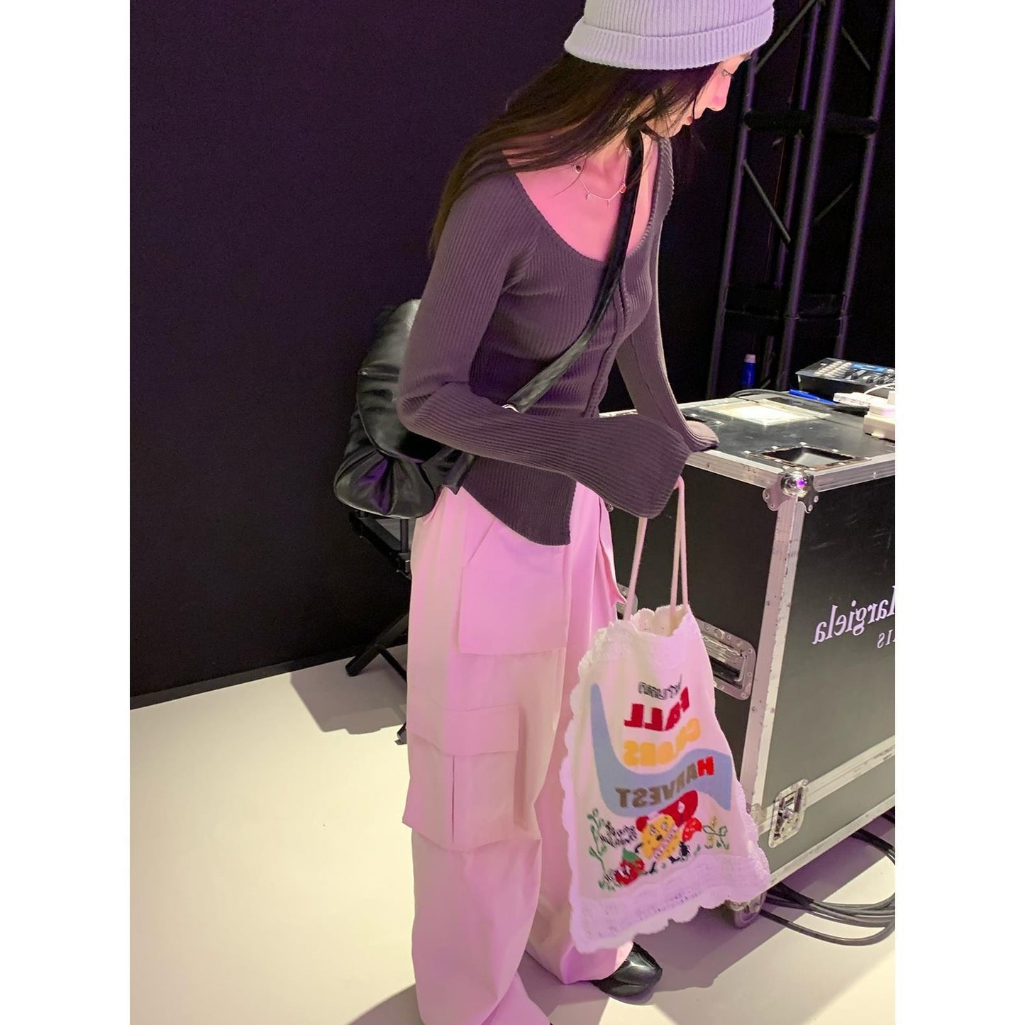 Innovative Stylish Potatoes Adventure Embroidered Woven Handbags