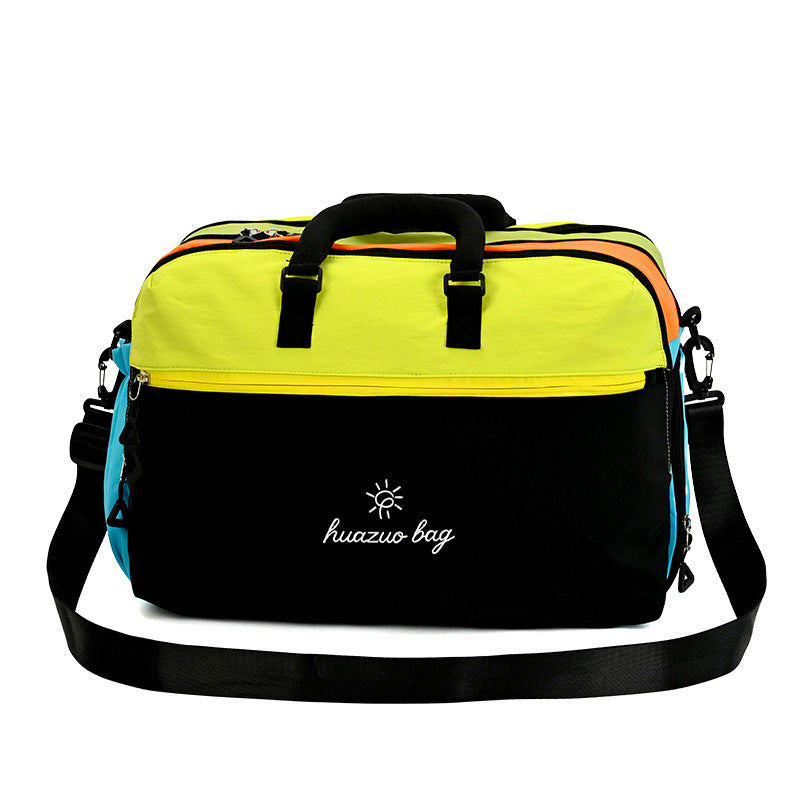 Women's Dopamine Large Capacity Hand-held Contrast Color Women's Shoulder Bag