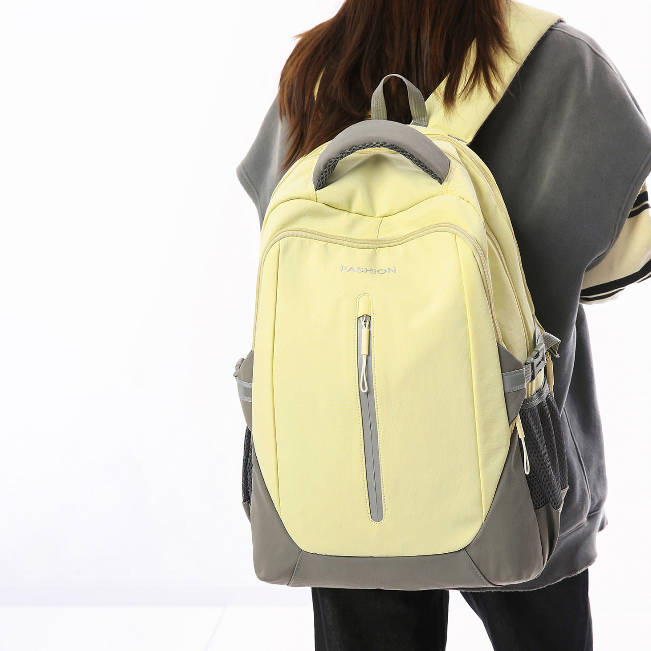 Women's & Men's Lightweight Large Capacity Fashion Simple Computer Backpacks