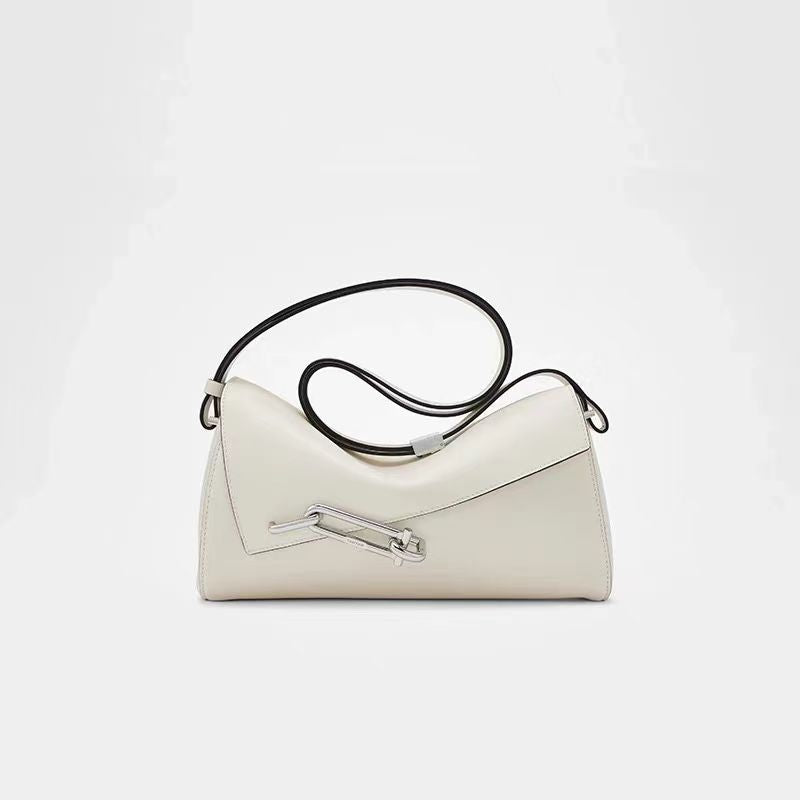 Box Genuine Leather Underarm Fashion Soft Women's Messenger Bag