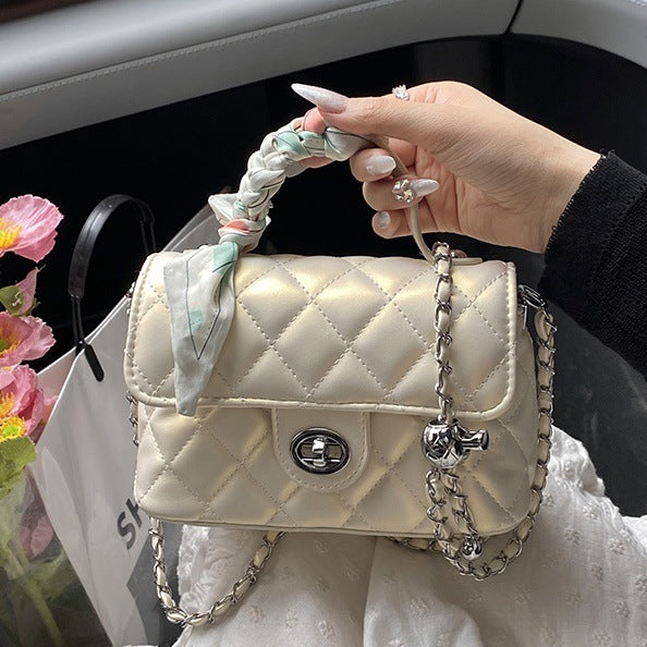 Women's Advanced Texture Summer Versatile Fashion Embroidery Small Square Bag
