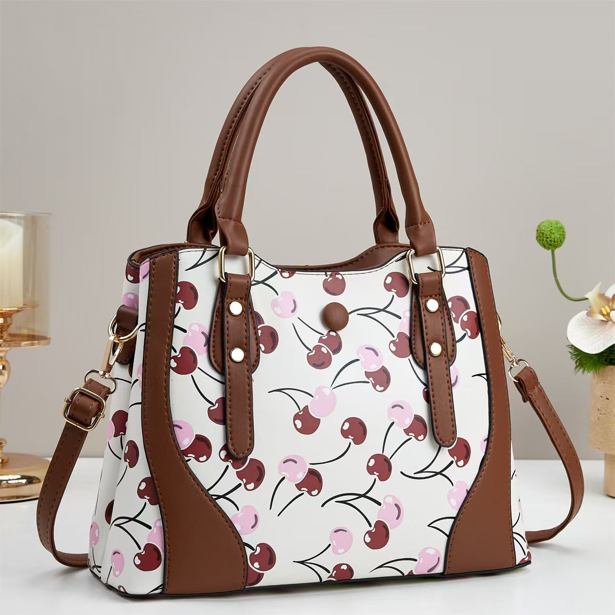 Classic Printing Contrast Color Retro Niche Out Bags