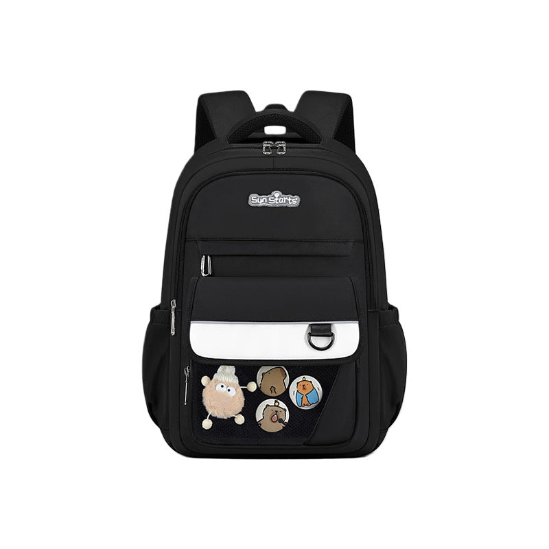 Alleviation Fashion Transparent Good-looking Cartoon Large Capacity Waterproof Backpacks