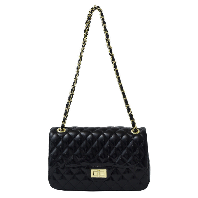 Women's Classic Style Rhombus Chain Summer Flap Women's Shoulder Bag
