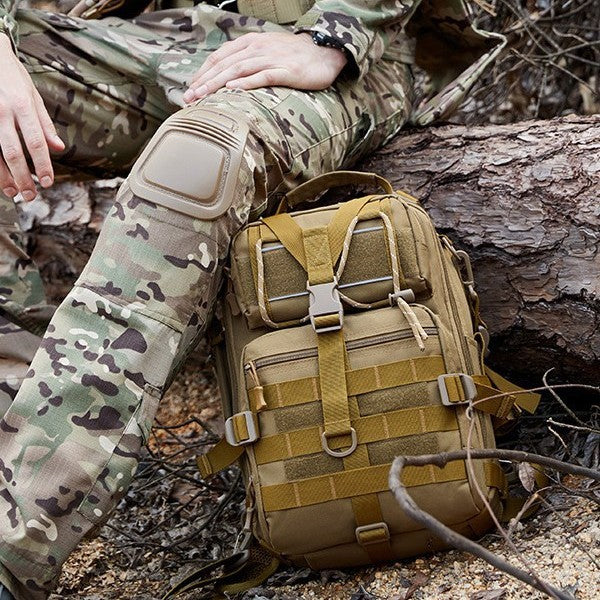 Tactics Lure Multifunctional Large Capacity Fishing Exercise Camouflage Mountain Climbing, Hiking Bag