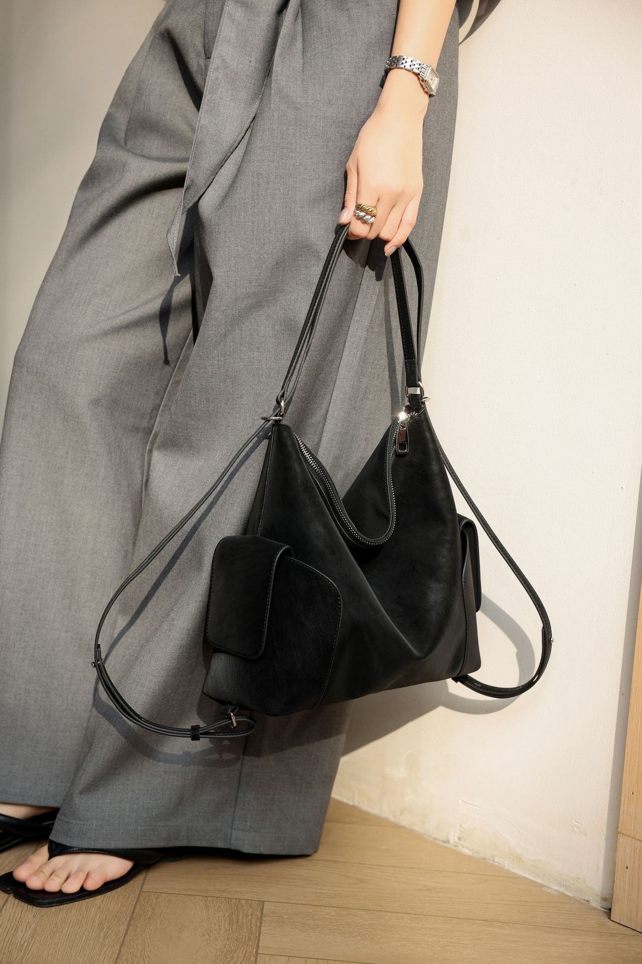 Women's Commuter Large Capacity Versatile High-grade Genuine Bags